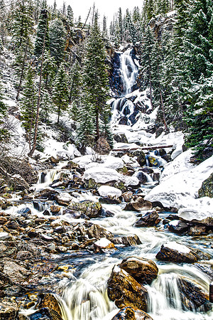 Snowy Fish Creek Falls