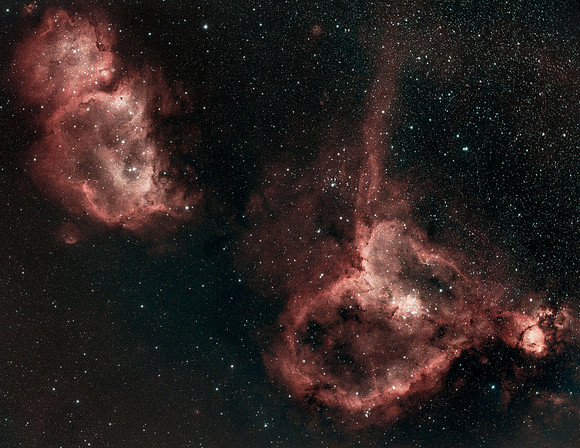 Heart & Soul Nebulas (IC1805 & IC1848) (2021)