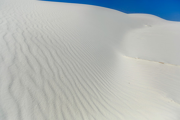 Sand dunes at White Sands NP