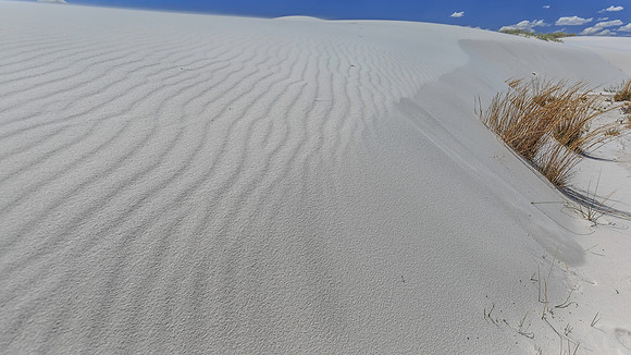 sand ridges at White Sands NP
