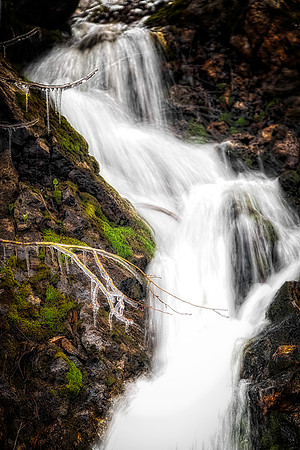 Nearly Frozen Stream