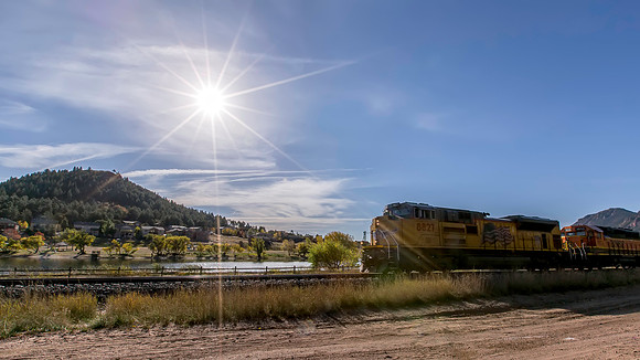 Union Pacific passing through