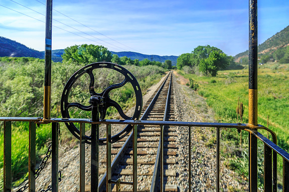 DSNGRR leaving Durango